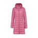Women's Lightweight Long Puffer Jacket With Detachable Hood Slim Fit Down Coat For Plus Size Warm Winter Outerwear_ecoleips.com