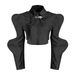 Small Two Piece Suit For Women New Vest Shawl Suit Sleeveless Short Shirt Personality Careful Suit_ecoleips.com