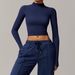 Women’s Clothing Quick Drying Fitness Sports Long Sleeved Tops High Collar Tight Outer Wear All Match Long Sleeved Yoga Clothes_ecoleips.com