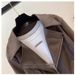 Women's Short Pu Leather Jacket Slim Fit Faux Leather Cropped Biker Jacket With Lapel Casual Chic Blazer For Spring Autumn_ecoleips.com