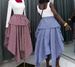 High-Waisted Irregular Tie-Up Casual A-Line Midi Skirt For Women Summer Fashion_ecoleips.com