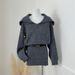 girl Large Quantity Negotiable Price Lazy Style Red Knitted Autumn Winter High-end Christmas Outfit Long Sleeve Sweater Dress_ecoleips.com