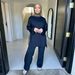 Women's Clothing Modest Abaya Dress Ankara Two-Piece Set – Loose Fit Long Sleeve Top & Trousers With Asymmetric Hem, Premium Cotton-Spandex Blend_ecoleips.com