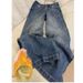 High Waist Flared Jeans For Petite Women - Winter Warm Fleece Lined & Star Embellished Wide Leg Pants_ecoleips.com
