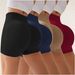 Women's Clothing Hip Lifting Seamless Yoga Pants High Waist High Elastic Solid Color Breathable Quick Drying Sports Fitness Pants Tight Shorts_ecoleips.com