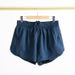 Two-Piece Mesh Yoga Pants American Style Sports Shorts For Women Quick-Dry Anti-Exposure Wearable Outside_ecoleips.com