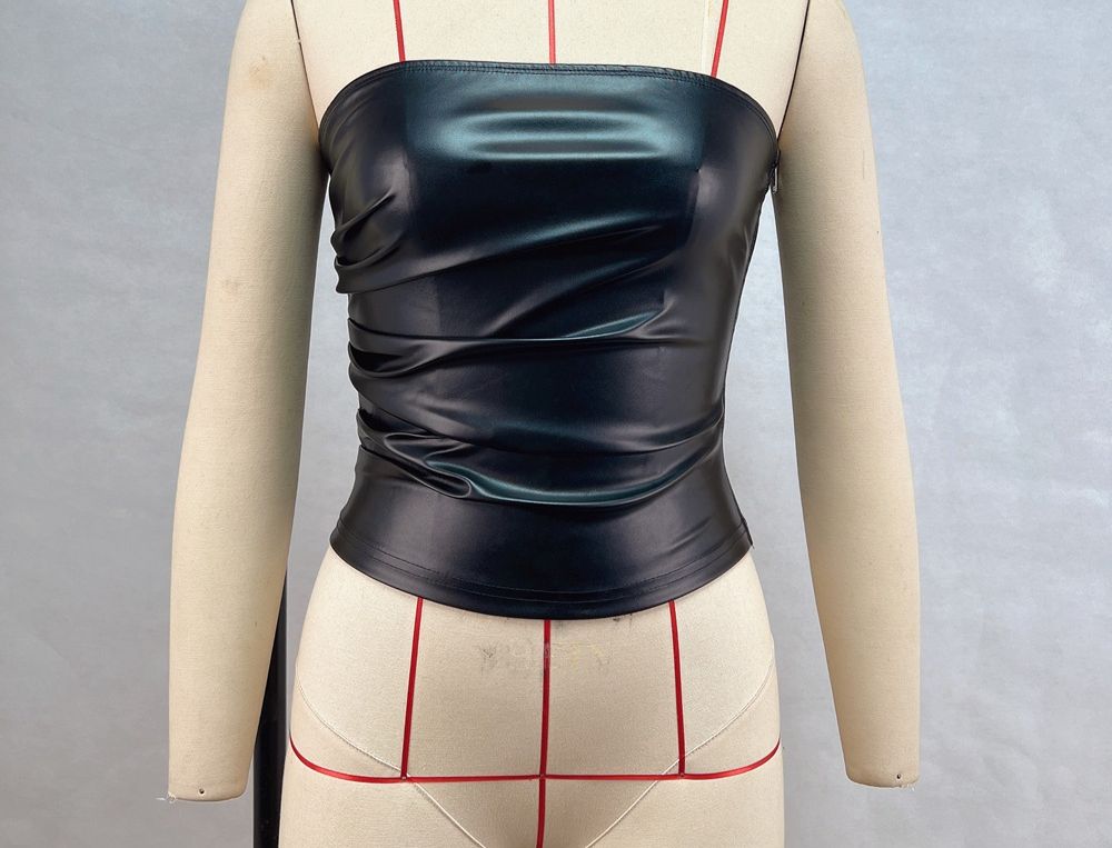 Women's Clothing Wrap Top Backless Solid Color All Match Sexy Nightclub Top Vest_ecoleips.com
