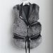 Faux Fox Fur Vest For Women, Fashionable Short Sleeveless Jacket, Trendy Streetwear, Plus Size Options (S-4XL), Multiple Colors_ecoleips.com