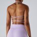 Women's Clothing Sexy Halter Neck Sports Vest Women Yoga Bra Quick Dry Beautiful Back Running Fitness Underwear Yoga Clothes_ecoleips.com