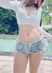 2025s 616#2025 New Summer Women's Jeans Denim Shorts Hot Pants Low Waist Sexy Nightclub Outfit_ecoleips.com