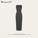 2025 Summer European And American Retro Kardashian Sexy Hot Girl Sleeveless Black Bodycon Inner Long Dress For Women_ecoleips.com