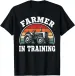 Women's T-Shirts Farmer In Training Shirt Tractor Farming T-Shirt_ecoleips.com