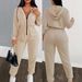 Women's Casual Drawstring Hooded Jumpsuit Autumn/Winter Fashion Romper_ecoleips.com