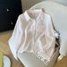 Women's Summer Thin Sun Protection Shirt New Style Fashionable Breathable Casual Short Sleeve Outerwear for Petite_ecoleips.com