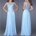 New Arrival European American Evening Dress Lace Chiffon Patchwork Back Zipper Sexy Slim Fitted Formal Party Dress_ecoleips.com