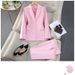 Women's Clothing High End Suits For Women New Spring Styles Professional Temperament Big Brands Fashionable Goddess Style_ecoleips.com
