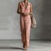 Elegant Commute Sleeveless Shirt Dress 2026 Women Fashion Hooded Solid Color Party Dress Casual Single Breasted Split Long Dress_ecoleips.com