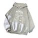 Fleece-Lined Warm Printed Women's Sweatshirt 2025 Autumn Winter Fleece Loose Letter Style Hoodie_ecoleips.com