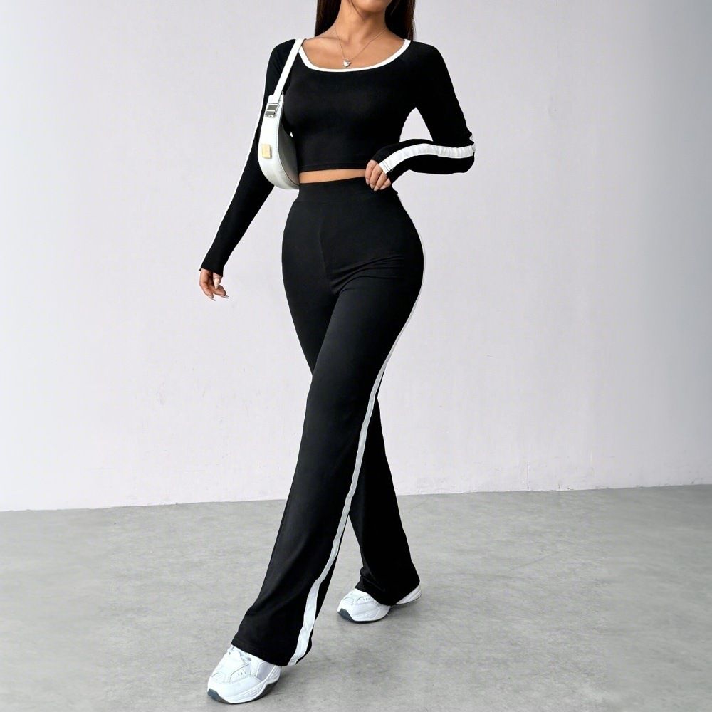 Voya Women's Fashion Leisure Sports Set Spring/Summer New Style Temperament Style_ecoleips.com
