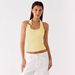 Y2K Popular European And American Sexy Hot Girl Design Shoulder Strap Halter Neck U-neck Sleeveless Tank Top Slimming_ecoleips.com