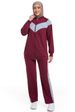 New Muslim Solid Color Sportswear Arab Hui Ethnic Conservative Women's Casual Sweatshirt Two-Piece Set Y021_ecoleips.com
