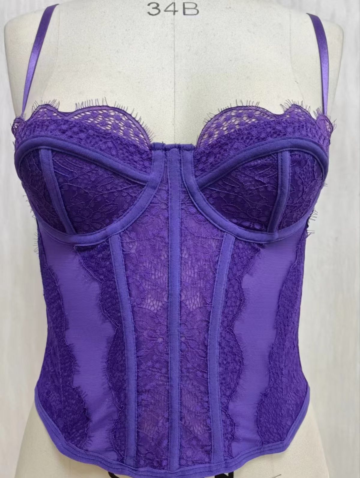 Women's Clothing A Vest Suspender Gathered Corset Sexy Slim Tube Top Lace Lace Outer Wear Corset Underwear_ecoleips.com
