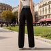 High Waisted Black Straight Leg Jeans for Women Slim Fit Stretch Denim Pants Autumn Winter New Style Hot Selling_ecoleips.com