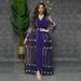 New Muslim Embroidered Mesh Jacket With Chiffon Vest Skirt Suit Kaftan Dress_ecoleips.com