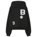 Korean Style Women's Relaxed Trendy Letter Print Hooded Sweatshirt Loose Fit Casual Wholesale Hoodies & Sweatshirts_ecoleips.com