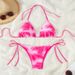 Women's Clothing Lace Up Swimsuit Women's Fashion Sexy Beach Bikini Hot Spring Swimsuit Bikini_ecoleips.com