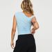 Women's Clothing Sexy Oblique Collar Pleated Small Vest Slim Sleeveless Irregular Tops For Women_ecoleips.com