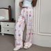 Women's 2025 Wide Leg Straight Trousers - European & American Casual Style Versatile Pants (High Waist/Flowy Fit)_ecoleips.com