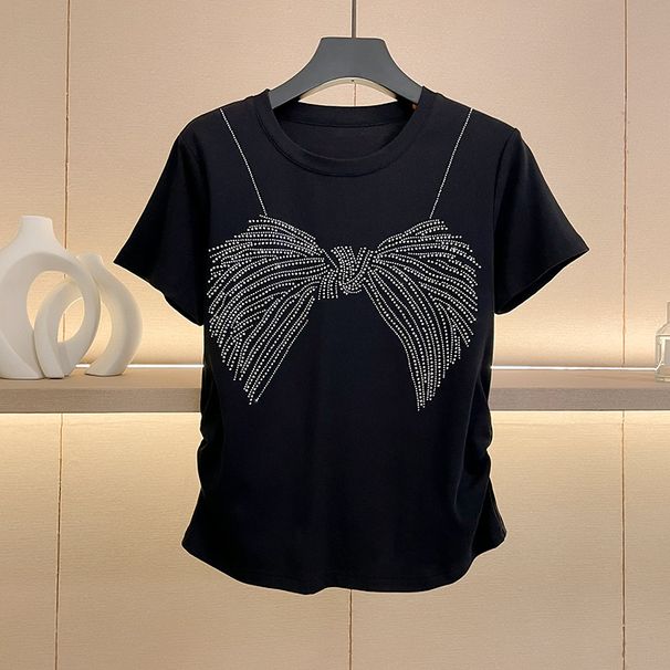 Women's Clothing Fashionable And Stylish Age Reducing And Slimming Short Sleeved Wide Leg Pants, Two Piece Suit_ecoleips.com
