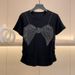 Women's Clothing Fashionable And Stylish Age Reducing And Slimming Short Sleeved Wide Leg Pants, Two Piece Suit_ecoleips.com