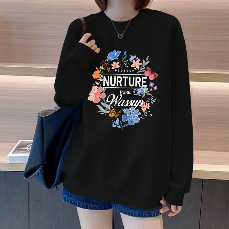 FW25 Matching Couple Cotton Crew Neck Sweatshirt - His & Hers_ecoleips.com
