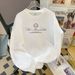 Women's Clothing 100% Pure Cotton, Suitable For Wearing Alone, Youthful, Loose And Slimming, Casual And Comfortable, Round Neck Long Sleeves._ecoleips.com
