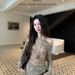 2026 Autumn Hot Item Feeling Oblique Shoulder Blending Retro Design Feeling Irregular Hem Temperament Mesh Small Shirt Top For Women_ecoleips.com
