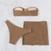 European American Style Skirt Bikini Three Piece Set Swimwear Beach Foreign Trade 2025 New Cross Border Hot Spring Two Piece Swimsuit for Women_ecoleips.com