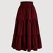 Women's Clothing A Line Elegant Swing Layered Cake Skirt_ecoleips.com
