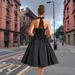 Women's Clothing New Sleeveless Off Shoulder Lace Up Suspenders Slim Pleated Skirt For Women_ecoleips.com