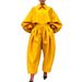 Women's Clothing Irregular Design Long Sleeved Sweater Harem Pants Suit_ecoleips.com