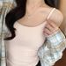 1pcs Girls Padded Bra Tank Top Women Casual Strap Top Vest Female Camisole With Removable Built In Bra Fitness Clothing S M L XL_ecoleips.com