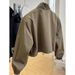 Elegant And Unique Stand-up Collar Short Jacket Women, Hong Kong Petite Size, Workwear Style, Stylish Windbreaker Top_ecoleips.com