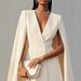 Women's Double Breasted V Neck Blazer Capelet Mini Dress – Elegant Fall Party Gown 2026_ecoleips.com