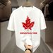 Summer Short Sleeve T-Shirt for Men Loose Fit round Neck American Trendy Brand Casual Top_ecoleips.com