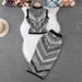 Women's Clothing Retro Jacquard Knitted Suit Women's Sleeveless Vest Mid Length Skirt High End Lady Two Piece Suit_ecoleips.com