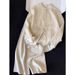 Apricot Colored Women's Linen Shirt And Casual Pants Set Unique Beautiful And Stunning Summer Outfit_ecoleips.com