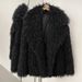 K New Artificial Fur Imitation Beach Wool Fur Fur Short Coat Jacket_ecoleips.com