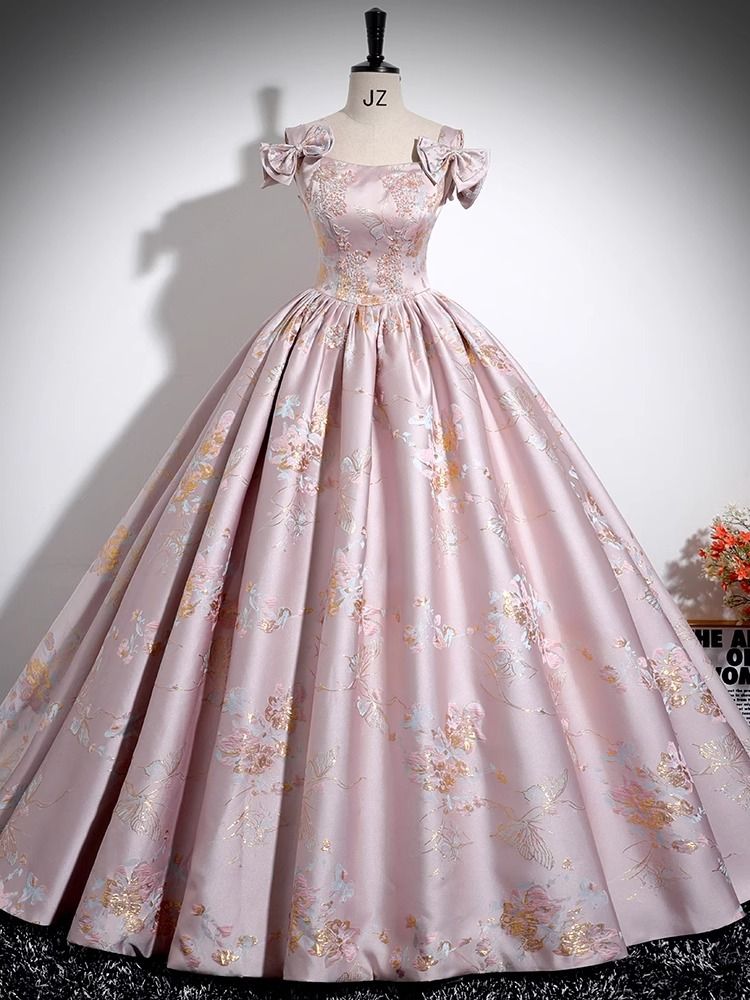 Elegant Princess Tutu Dress For Coming Of Age Ceremony, Bridal Banquet & Solo Performances – Versatile Party Dress With Embroidered Details_ecoleips.com