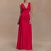 Fashionable Sleeveless Dress for Women Sexy Pleated Ribbon Detail Fitted Waist Long Solid Color Dress Export Style New Summer_ecoleips.com